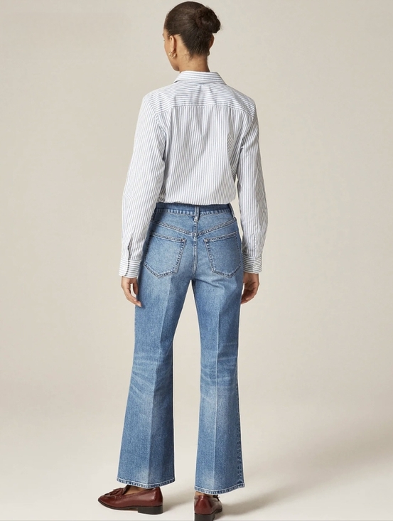 J. Crew | Charley Kickout Cropped Jean in Kate Wash, Size 27 - Picture 2 of 11